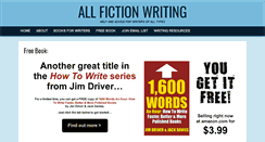 Desktop Screenshot of allfictionwriting.com