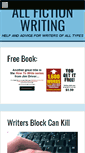 Mobile Screenshot of allfictionwriting.com